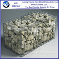 alibaba china factory precise construction everlasting galfan gabion baskets / PVC coated gabion cage